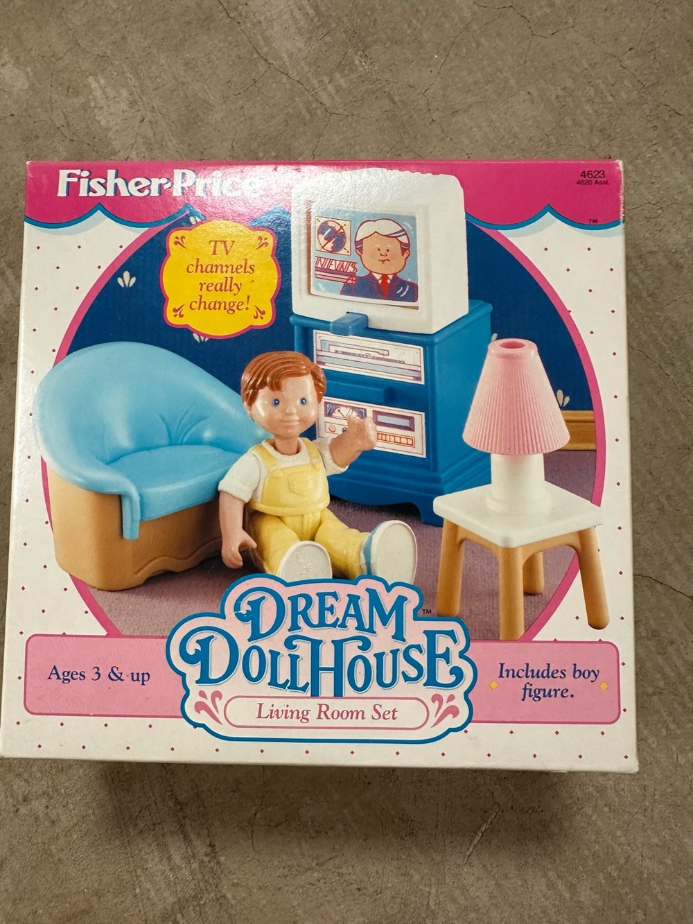 Fisher-Price Loving Family Dream Dollhouse Living Room Set
